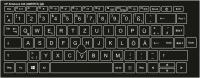 Tastaturaufkleber HP
