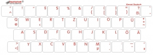 Tastaturaufkleber für XIAOMI MI Air 12/13 Zoll