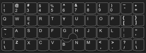 Tastaturaufkleber Englisch (US) für Lenovo