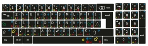Tastaturaufkleber NEO-NOTED