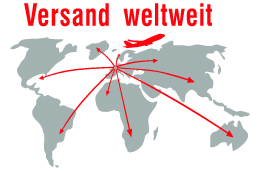 Versand weltweit